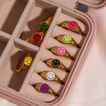 Happy Rainbow Collection Signet Rings