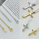 Cross Pendant And Necklace