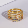 Rainbow Collection 3 Layered Finger Ring