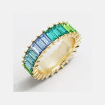 Rainbow Collection Round Stackable Rings
