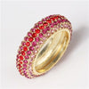 Rainbow Collection Baguette Ring