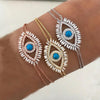 Eye Baguette CZ  Bracelet