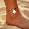 Rainbow Collection Boho Beaded Anklet