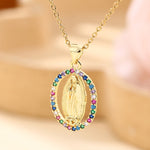 Mary Pendant Necklace