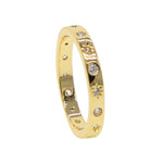 Starburst Gold Band