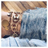 Vintage Geometric Arrow Metal Gold Chain  4 Pcs/Set