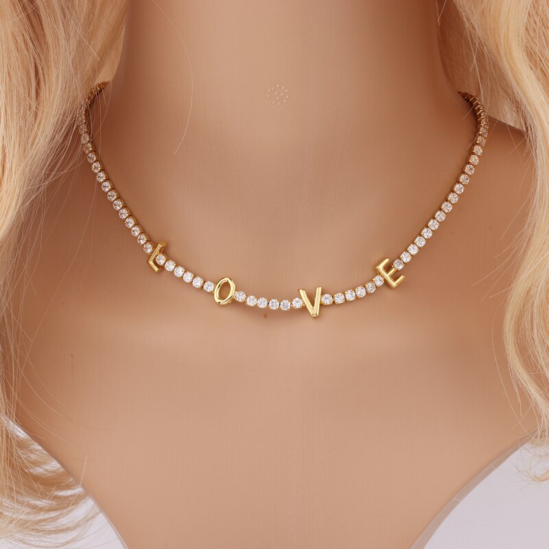 Love Diamond Necklace and Bracelet