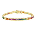 Rainbow Collection CZ Stone Bracelet
