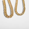 Double Cuban Link Chain Choker