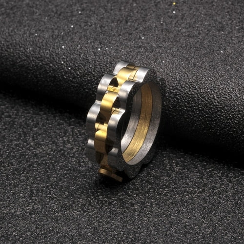 Gold Link Ring