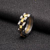 Gold Link Ring