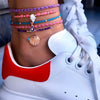 Rainbow collection Tribal Anklets