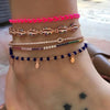 Rainbow collection Tribal Anklets