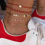 Rainbow collection Tribal Anklets