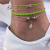 Rainbow collection Tribal Anklets