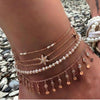 Rainbow collection Tribal Anklets