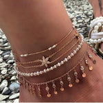 Rainbow collection Tribal Anklets