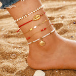 Rainbow collection Tribal Anklets