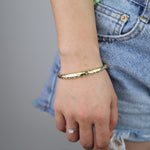 Starburst Gold Bangle